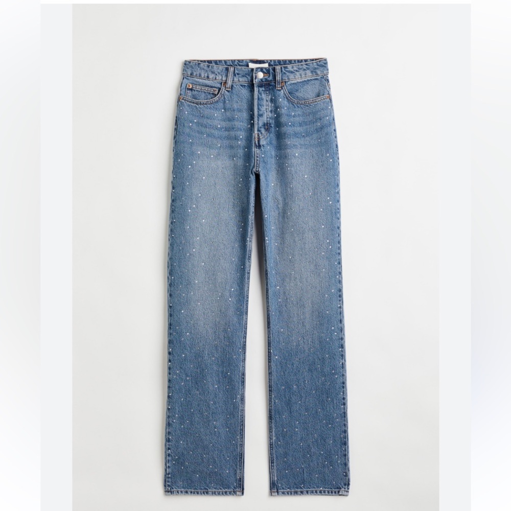 New without tags H&M bedazzled Jeans